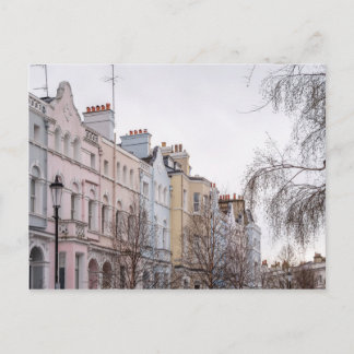 Colorful Notting Hill Apartments in London Postkarte
