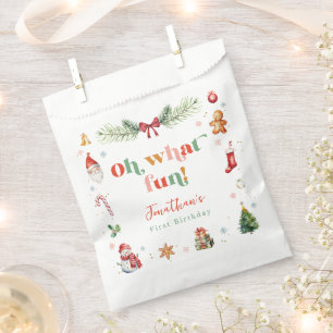 Colorful Oh, was Spaß 1. Weihnachts-Niedliche Gebu Geschenktütchen