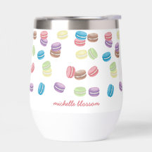 Colorful Pastel French Macarons 