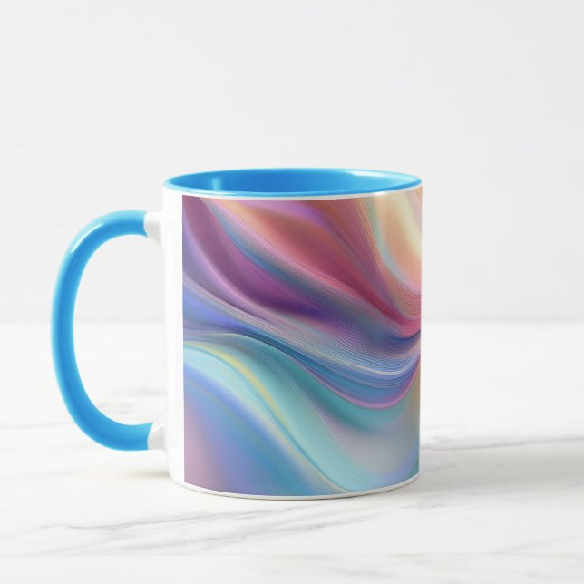 Colorful Pastel Silk Tasse (Links)