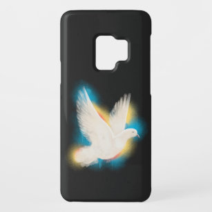 colorful peace dove in watercolor style Case-Mate samsung galaxy s9 hülle