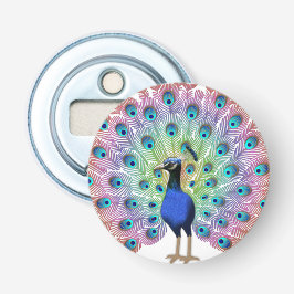 Colorful Peacock Flaschenöffner