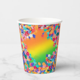 colorful personalize picture HP Laptop Skin Pappbecher