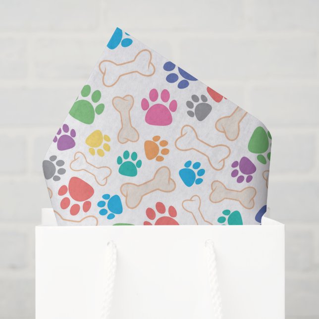 Colorful Pet  Seidenpapier (Geschenktüte)