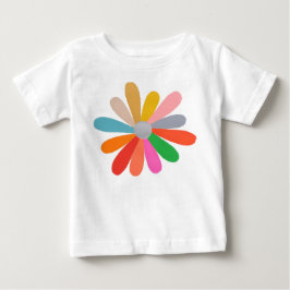 Colorful Petal Flower T-Shirt