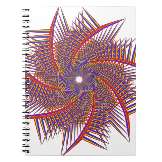 colorful prismatic chromatic notizblock (Vorderseite)