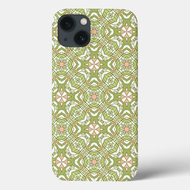 Colorful retro pattern background 2 Case-Mate iPhone hülle (Rückseite)