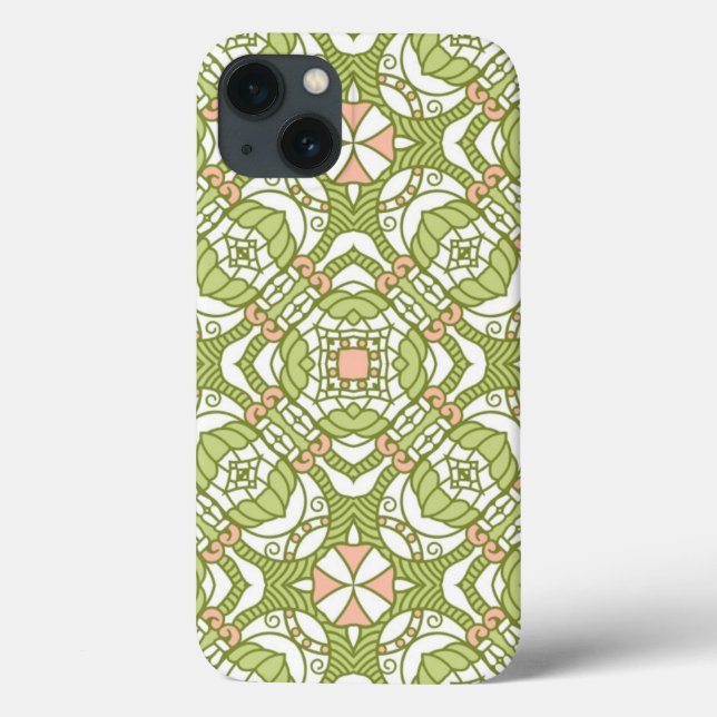 Colorful retro pattern background 2 Case-Mate iPhone hülle (Rückseite)