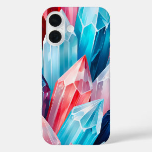 Colorful Rock Crystal Art iPhone Case