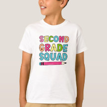 Colorful Second Grade Squad - Zurück zur Schule