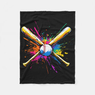 Colorful Sell  Fleecedecke