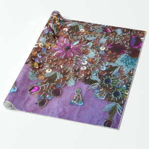 Colorful Shiny Jewlry Geschenkpapier