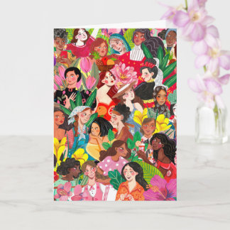 Colorful Sisterhood – International Women’s Day Karte