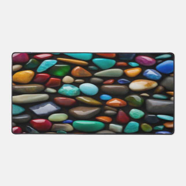Colorful Stones - Desk Mat (Recto)