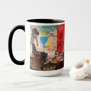 Colorful Street Art Tasse