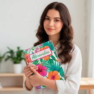 Colorful Summer Floral Daily Planner