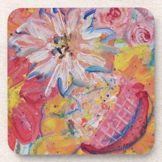 Colorful Suns by Lydia's Art Sangria Getränkeuntersetzer