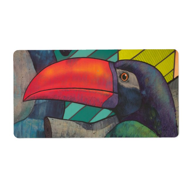 Colorful Toucan Graffiti (Vorne)