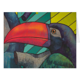 Colorful Toucan Graffiti