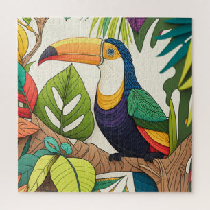 Colorful Toucan Jigsaw Puzzle