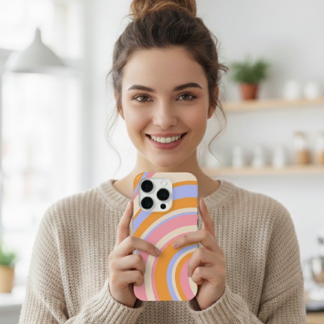 Colorful Trendy Modern iPhone Case  (Von Creator hochgeladen)