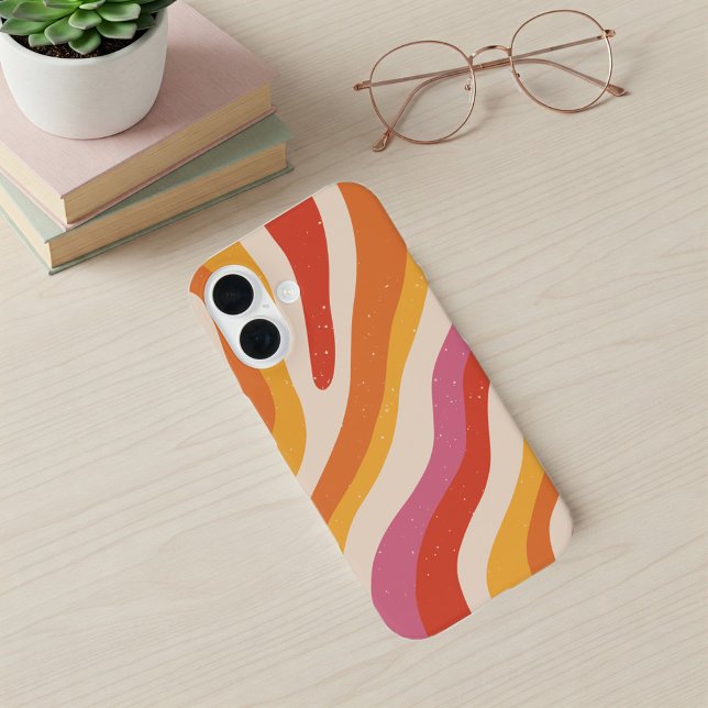 Colorful Trendy Modern iPhone Case  (Von Creator hochgeladen)