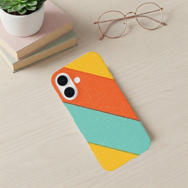 Colorful Trendy Modern iPhone Case  (Von Creator hochgeladen)