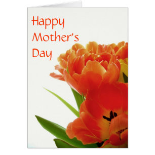 Colorful Tulips Mother's Day Card