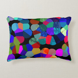 Colorful Vibrant Pattern Dekokissen
