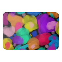 Colorful watercolor print