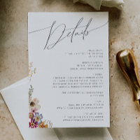 Colorful Wildflower | Garden Details