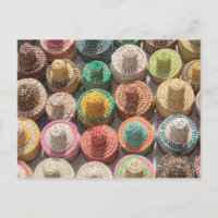 Colorful Woven Hats