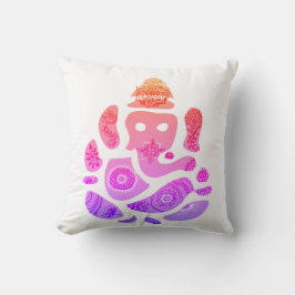 Colorfull Ganesha Elepnat Dieu Jeter Coussin
