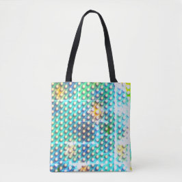Colorida azul e verde desbotado, ou reflexo de luz tasche