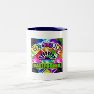"Coloring Los Angeles 3" Cup Zweifarbige Tasse