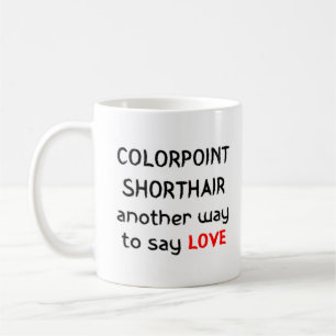 Colorpoint Kurzhaar Liebe Kaffeetasse