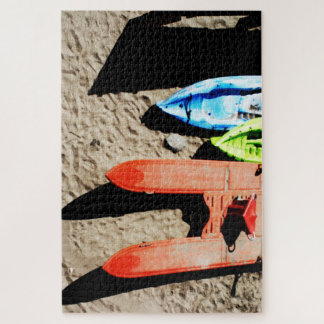 colors and shadows on the beach