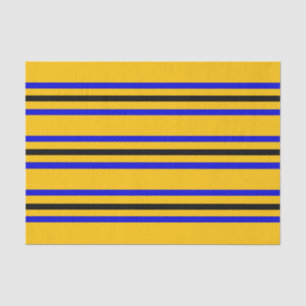 Colors of Barbados Flag Seidenpapier