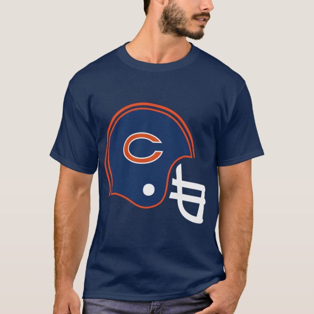 Colors of Chicago Football Fan T-Shirt (Vorderseite)