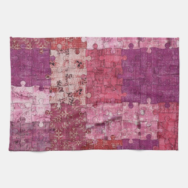 Colors Textiles Puzzles Geschirrtuch (Horizontal)