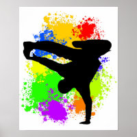 Colorsplash Breakdancer