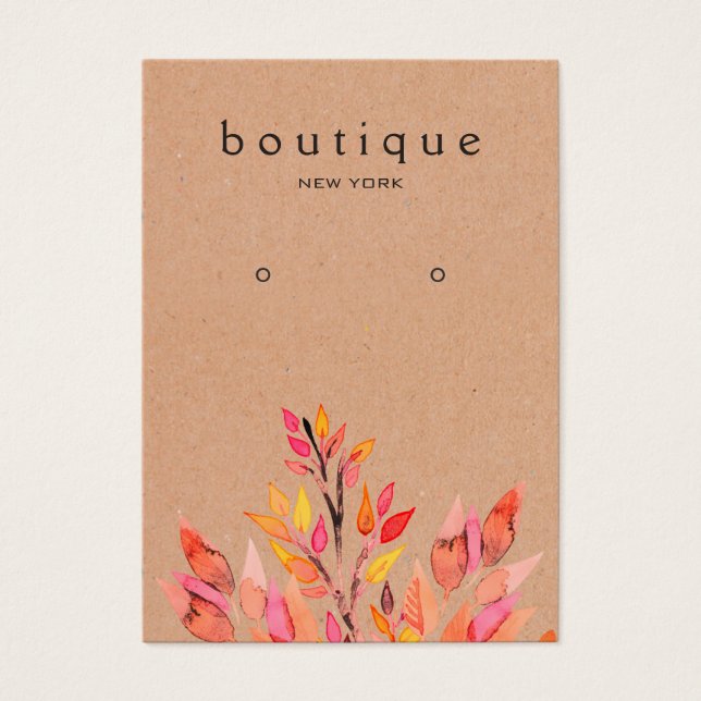 Colorthy Earthy Kraft Display Card (Vorderseite)