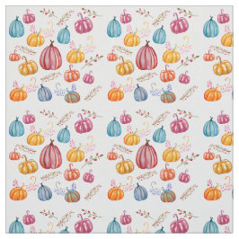 Colorul Fall, rustikale Pumpkins Fall Fabric Stoff