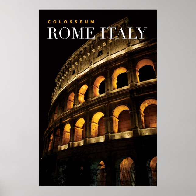 Colosseum italy poster (Vorne)