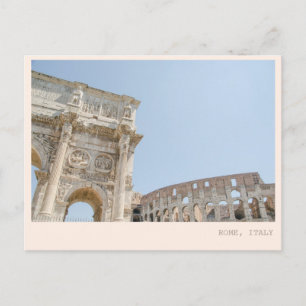 Colosseum Postkarte Italienische Postkarte aus Rom