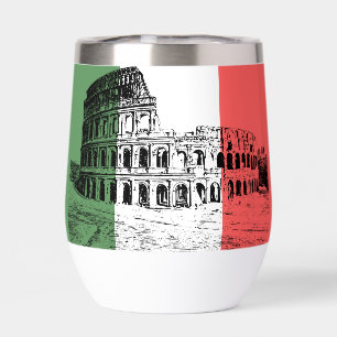 Colosseum Rom Italien Design Thermal Wine Tumbler