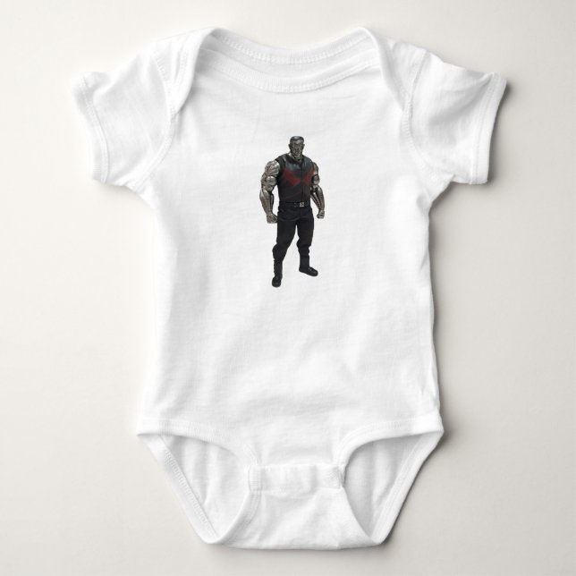 colossus baby strampler (Vorderseite)