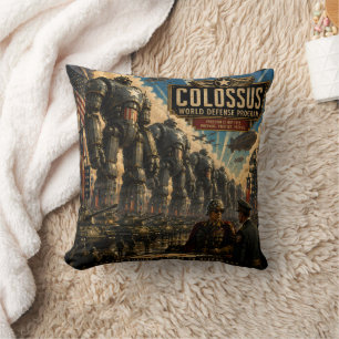Colossus Welt Technologien kleines Kissen/Colosso Kissen