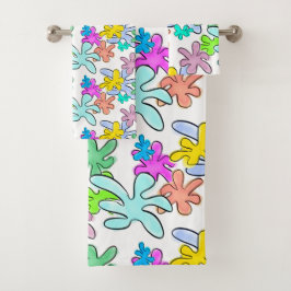 Colour Burst Badhandtuch Set