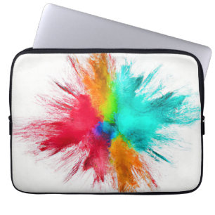 Colour Burst Center Art Laptopschutzhülle